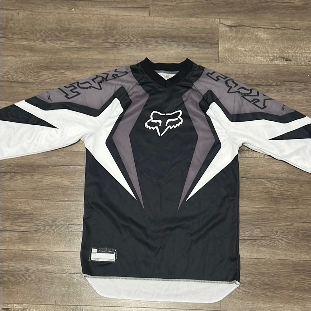 Fox Racing Black and Gray Jersey